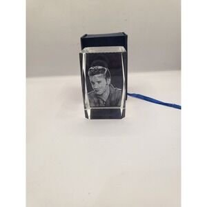 Elvis Presley 3" Waterford crystal